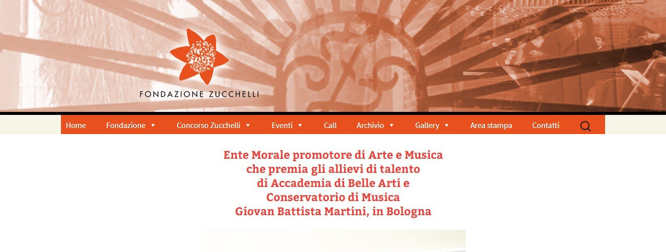 web design fondazione zucchelli
